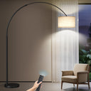 82" Tall Arc Floor Lamp with Remote Control