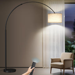 82" Tall Arc Floor Lamp with Remote Control