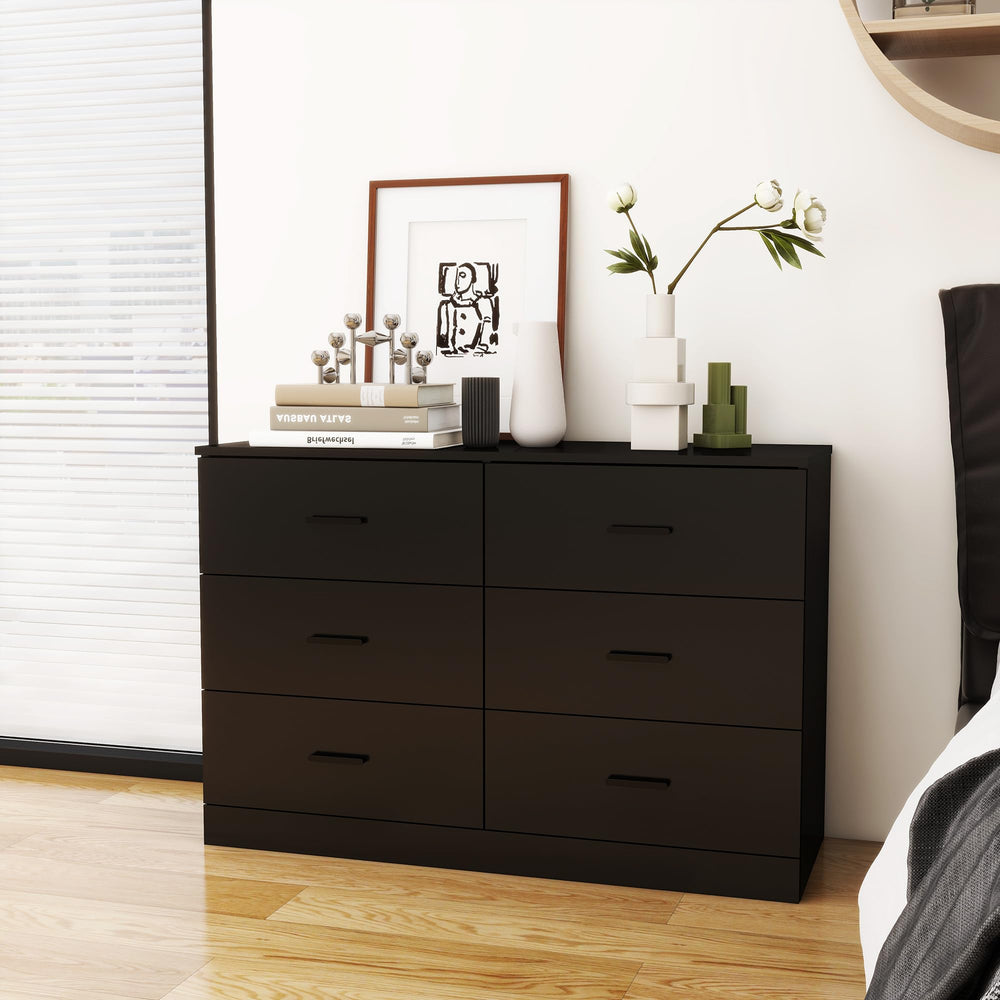 6-Drawer Horizontal Dresser Cabinet