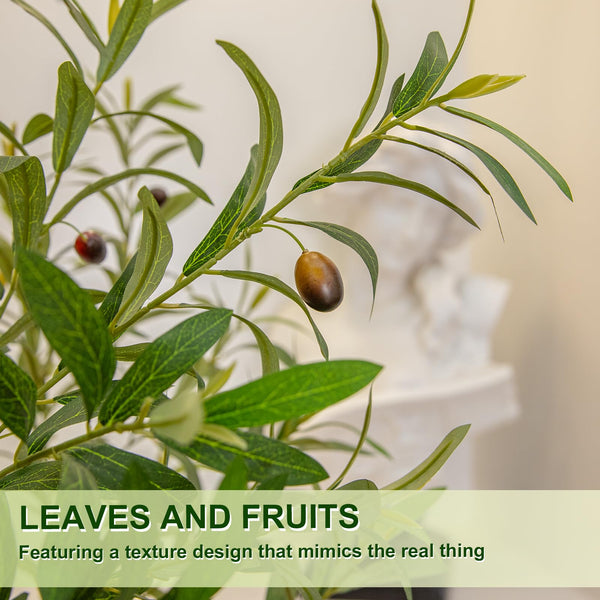 Artificial Olive Tree with Planter
