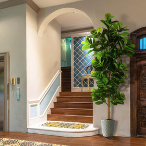 Artificial Fiddle Leaf Fig Tree with Nursery Pot