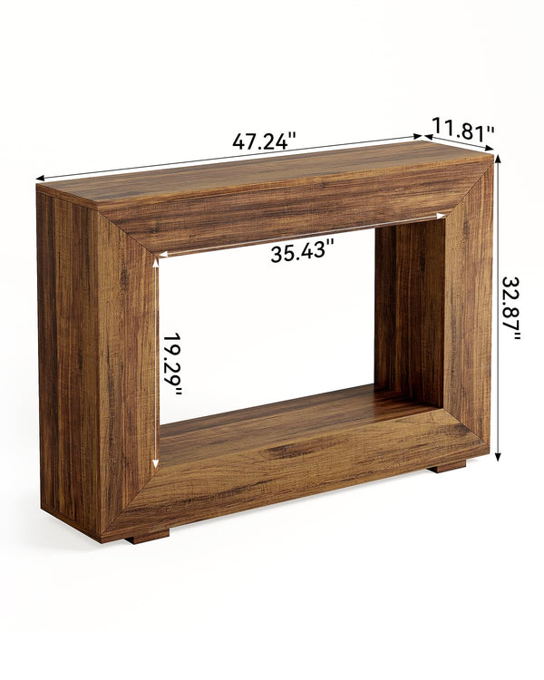 47-Inch Console Table with Storage