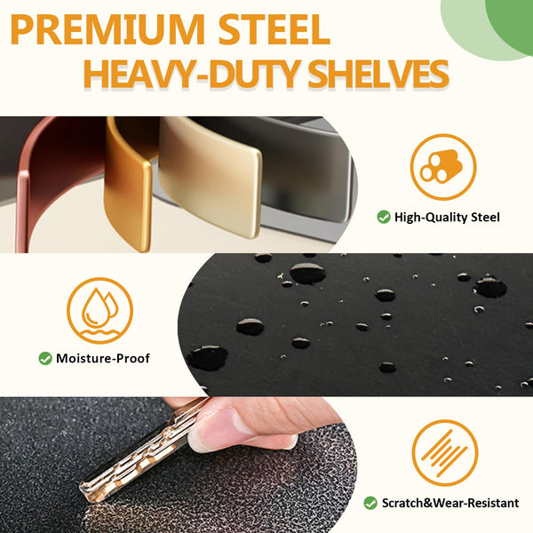 Heavy Duty 5-Tier Metal Storage Shelving Unit