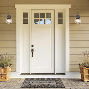 Non-Slip Rubber Doormat 24x36 Inch – Indoor Outdoor Entrance Mat