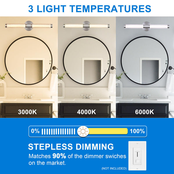 22.4 Inch Dimmable LED Bathroom Vanity Light Bar