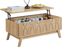 Lift Top Coffee Table with Hidden Storage