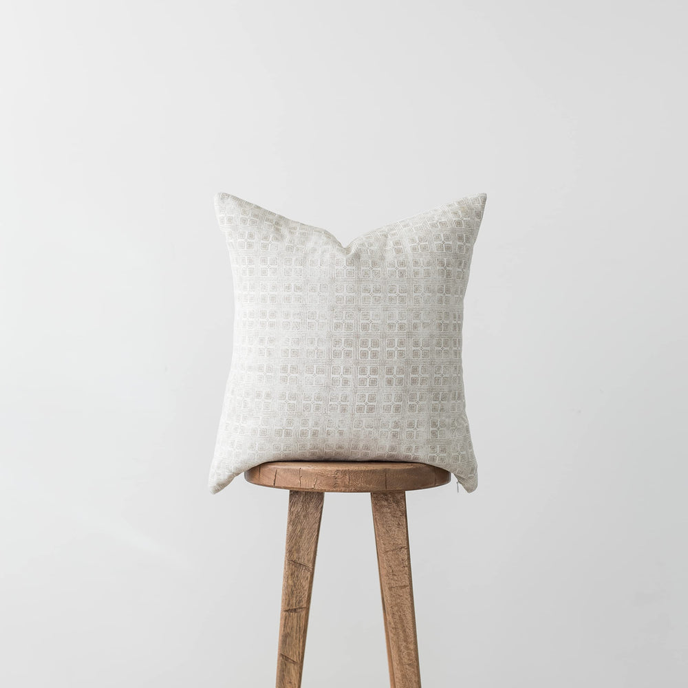 Geometric Cotton Throw Pillow Covers 18x18 – Set of 4