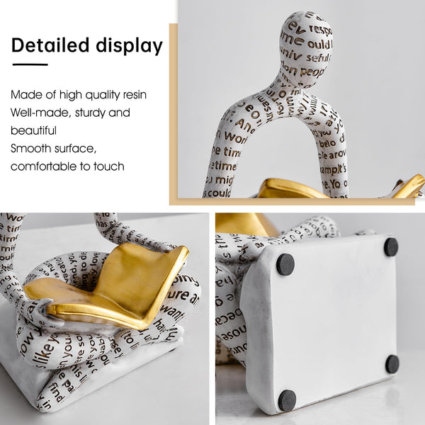 Decorative Reader Bookends