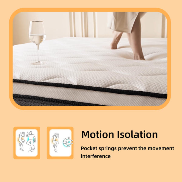 Hybrid Pocket Spring Mattress – Medium Firm