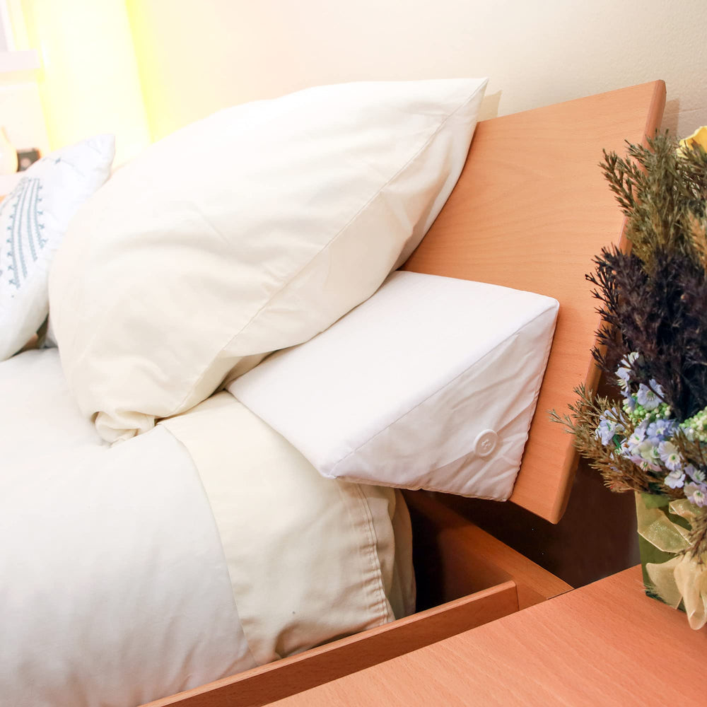 Bed Wedge Gap Filler Pillow for Headboard & Mattress