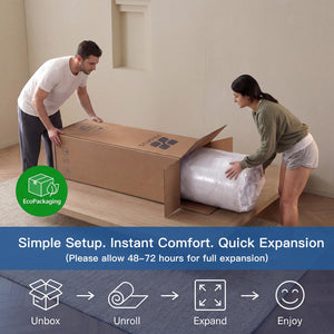 Twin 6-Inch Hybrid Mattress – Memory Foam & Pocket Coils