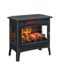 Freestanding Electric Fireplace Stove Heater with 3D Flame Effect
