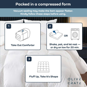 Bamboo Cooling Comforter – All Season Duvet Insert