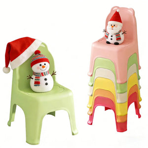 Stackable Kids Plastic Classroom Chairs – Rainbow Colors