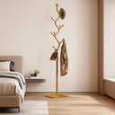 Metal Coat Rack Tree with 8 Hooks