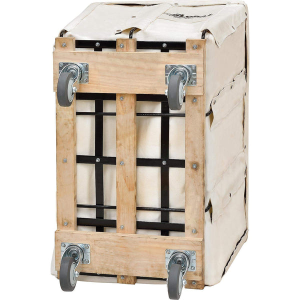 Canvas Basket Bulk Truck 8 Bushel — White