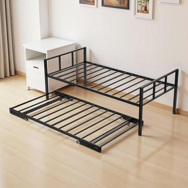 Twin Size Daybed Frame with Trundle