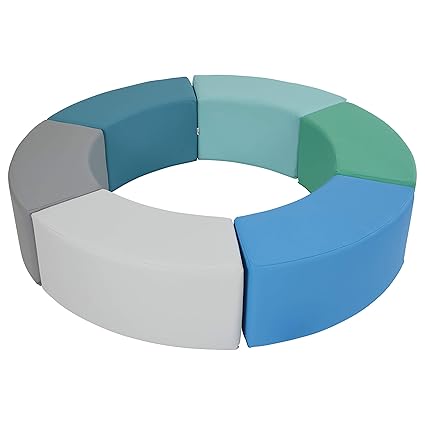 Kids Soft Modular Seating Set 6-Piece