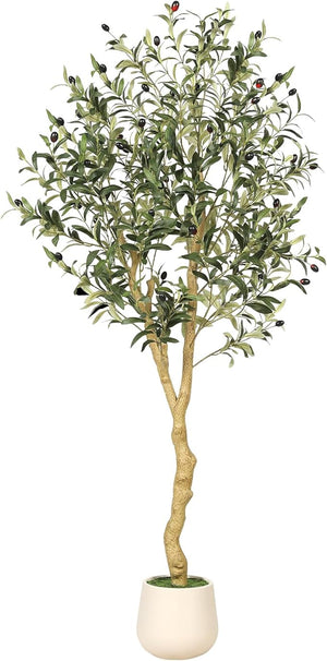 Artificial Olive Tree with Planter – Indoor Faux Plant