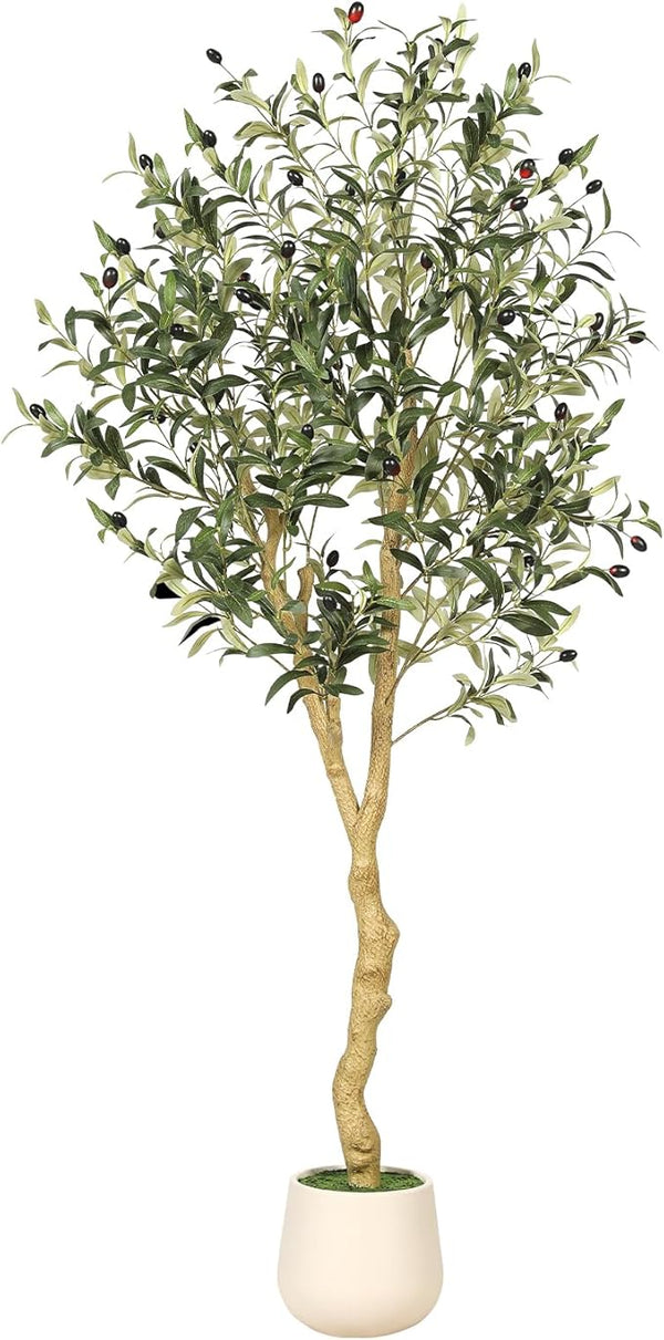 Artificial Olive Tree with Planter – Indoor Faux Plant