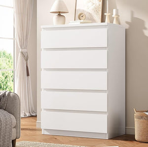 5-Drawer Chest Dresser with Handleless Design