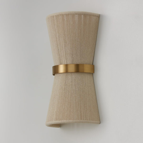 Rope Wall Sconce Light 2-Light