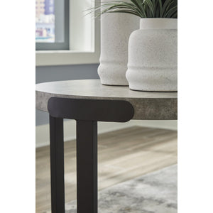Round 3-Piece Occasional Table Set with Casters