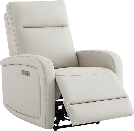 Power Recliner Chair with Zero Wall Design & USB Charging