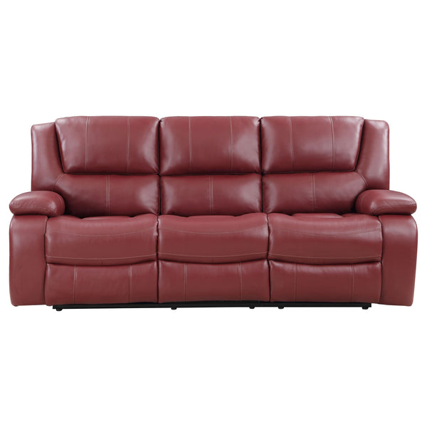 Reclining Sofa with Wall-Hugger Design & Padded Armrests