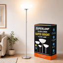 LED Floor Lamp – 10000 Lumen, Dimmable, 5 Color Temperatures