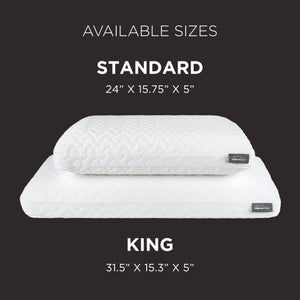 Memory Foam Cloud Pillow – Standard Size
