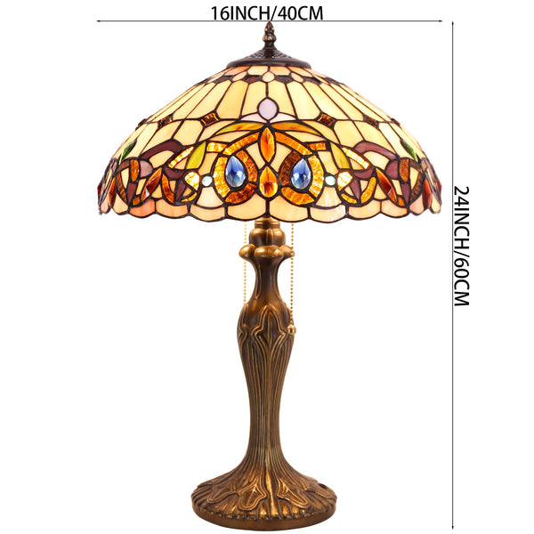 Tiffany Style Table Lamp – Serenity Victorian