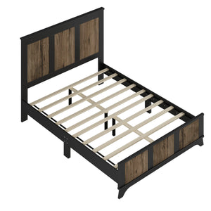 Queen Bedroom Set – Platform Bed, Dresser & 2 Nightstands