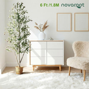 Artificial Olive Tree with Lights, Moss & Planter