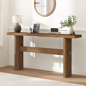 63-Inch Farmhouse Console Table