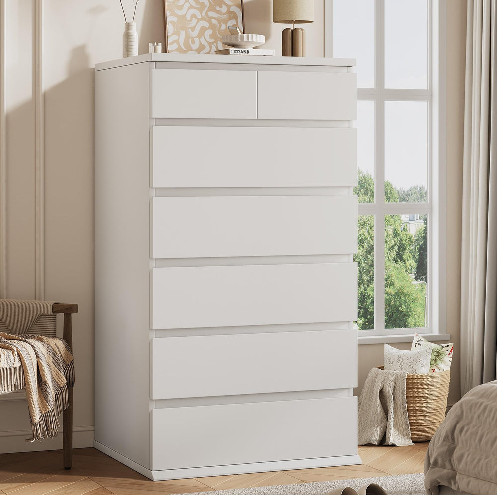 7-Drawer Dresser with Jewelry Storage