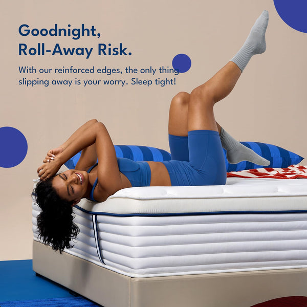 Full Size Gel Memory Foam Mattress 12 Inch – Euro Top, Zoned Support, Pressure Relief