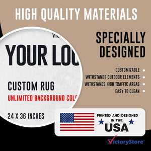 Custom Full-Color Printed Doormat 24x36 Inches