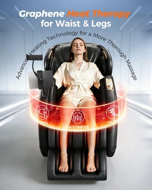 Full Body Zero Gravity Massage Recliner Chair with AI Voice Control