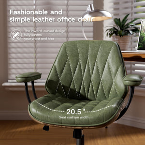Mid-Century Modern Office Swivel Chair