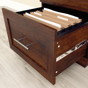 2-Drawer Vertical File Cabinet with Lock – Engineered Wood
