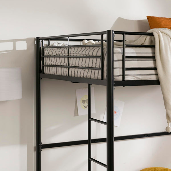 Full Size Metal Loft Bed