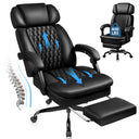 Ergonomic High-Back Executive Office Chair with Footrest — 400 lbs Capacity