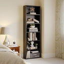6-Tier Open Bookcase with Storage Shelves