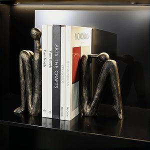 Decorative Resin Bookends Set of 2