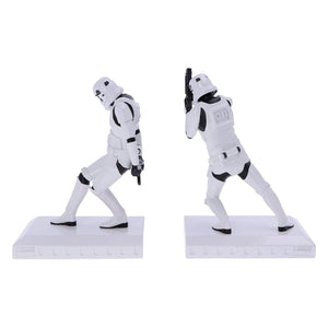 Stormtrooper Bookend Figurines – Resin, White, Set of 2