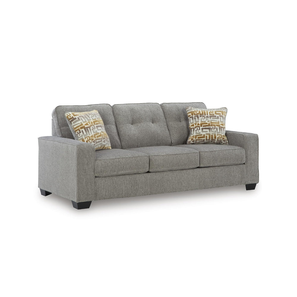 Queen Sofa Sleeper with Memory Foam Mattress – Light Gray