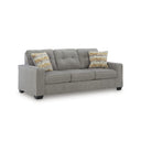 Queen Sofa Sleeper with Memory Foam Mattress – Light Gray