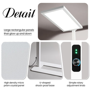 80" LED Floor Lamp, 7500LM Dimmable Full Spectrum