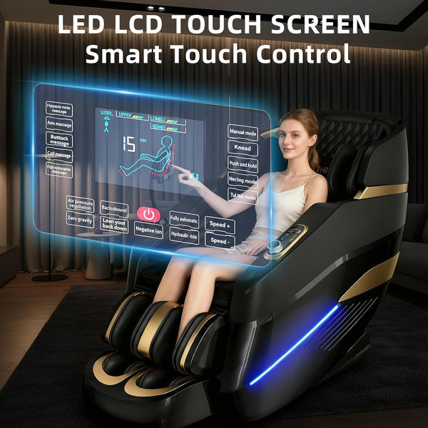 Zero Gravity 3D SL-Track Shiatsu Massage Recliner Chair